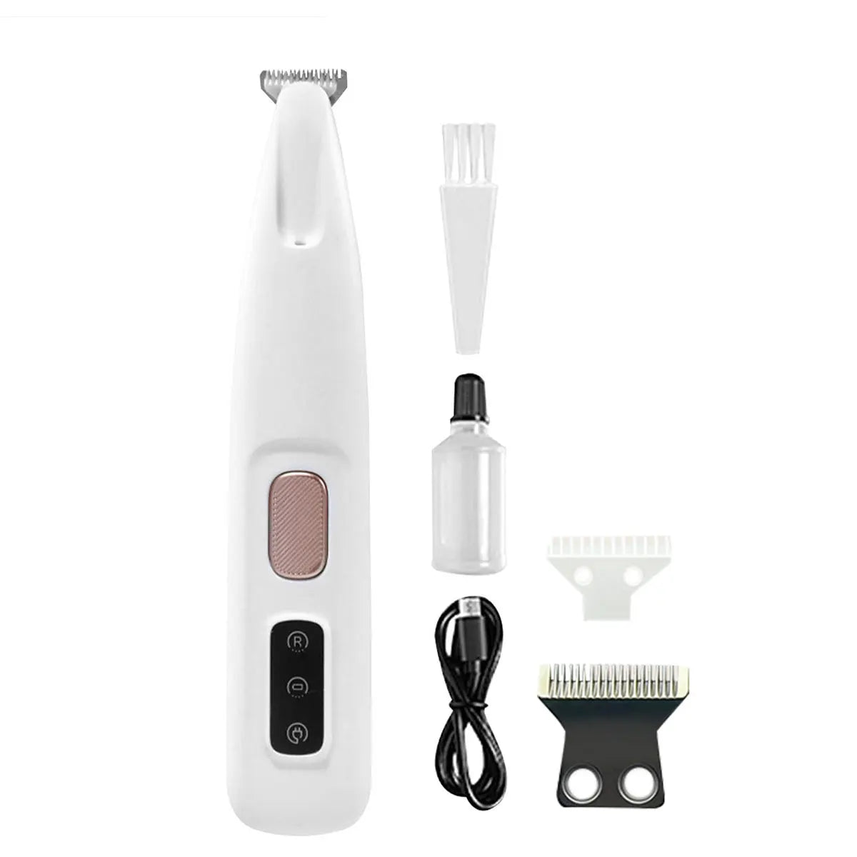 The WhisperTrim™ Silent Pet Detailer | Stress-Free Paw & Face Trimmer