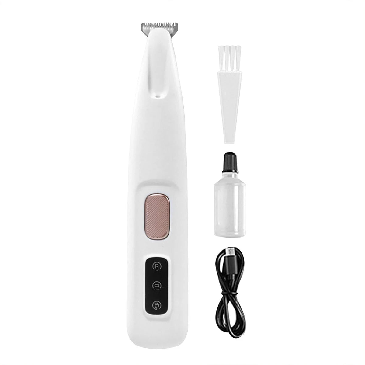 The WhisperTrim™ Silent Pet Detailer | Stress-Free Paw & Face Trimmer