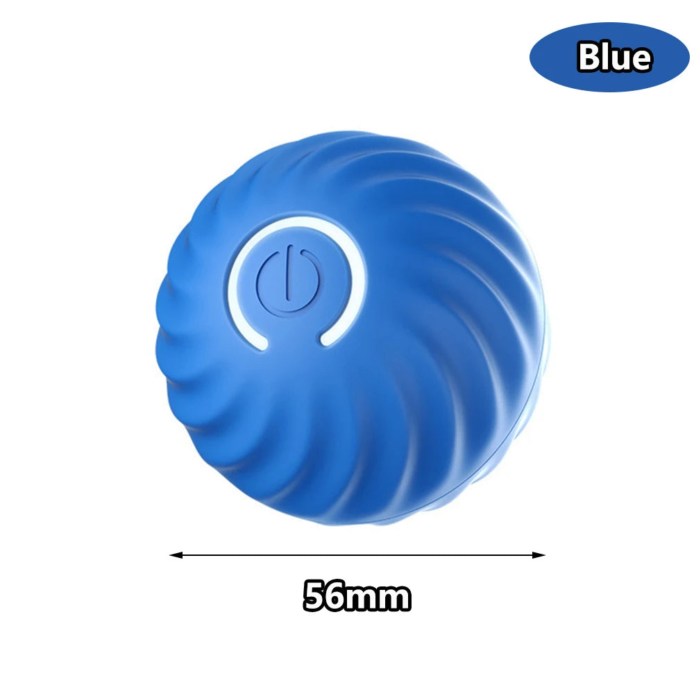 Interactive Auto-Moving Pet Ball – Smart Electric Rolling Toy for Cats & Dogs