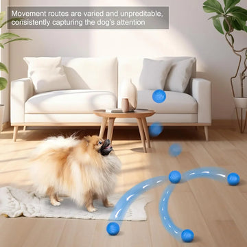 Interactive Auto-Moving Pet Ball – Smart Electric Rolling Toy for Cats & Dogs
