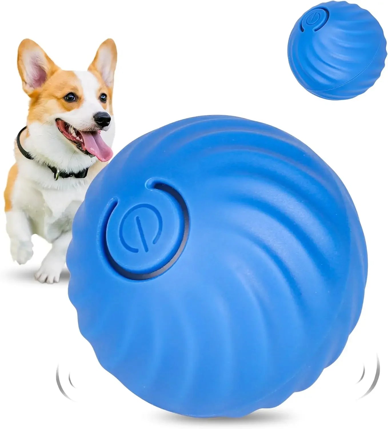 Interactive Auto-Moving Pet Ball – Smart Electric Rolling Toy for Cats & Dogs