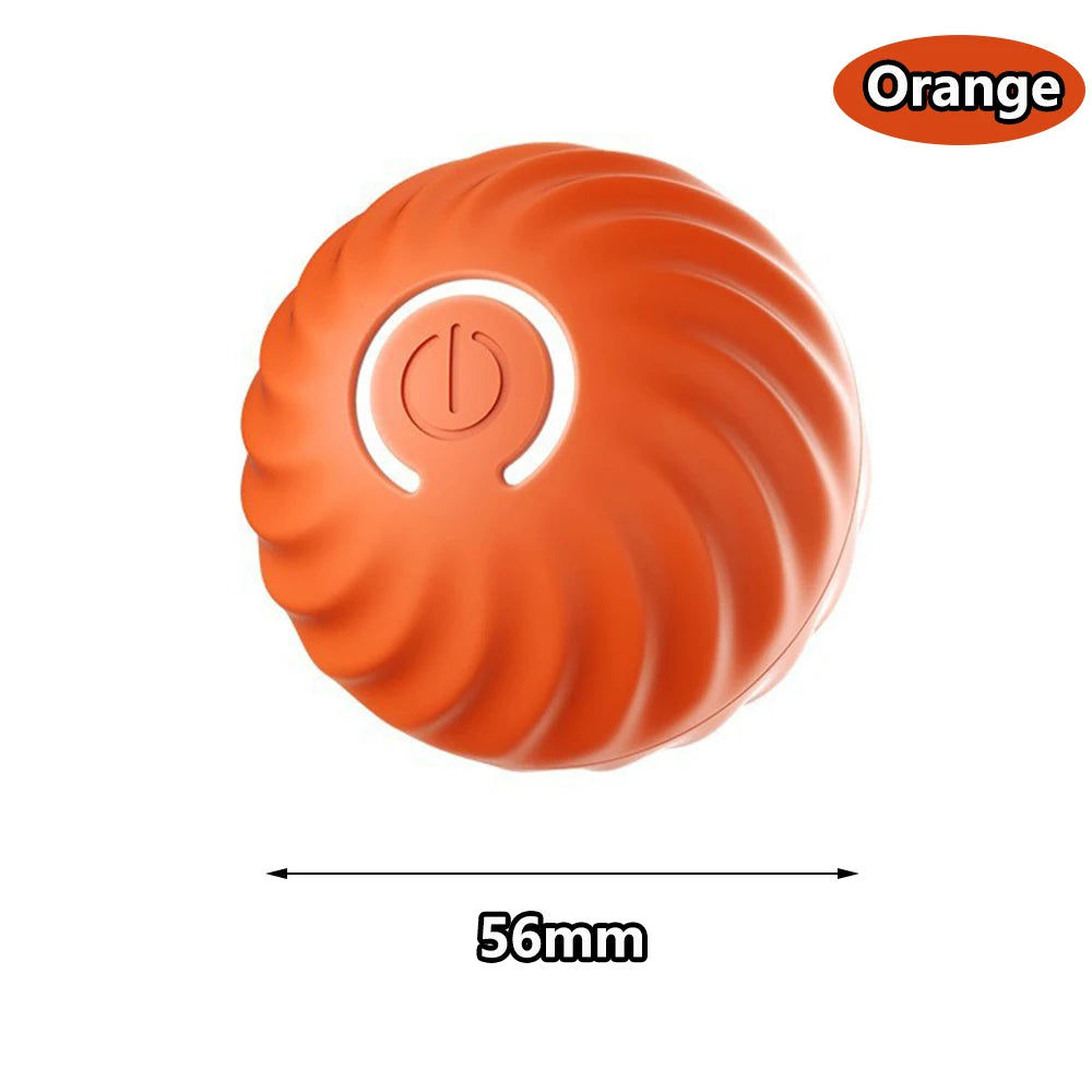 Interactive Auto-Moving Pet Ball – Smart Electric Rolling Toy for Cats & Dogs