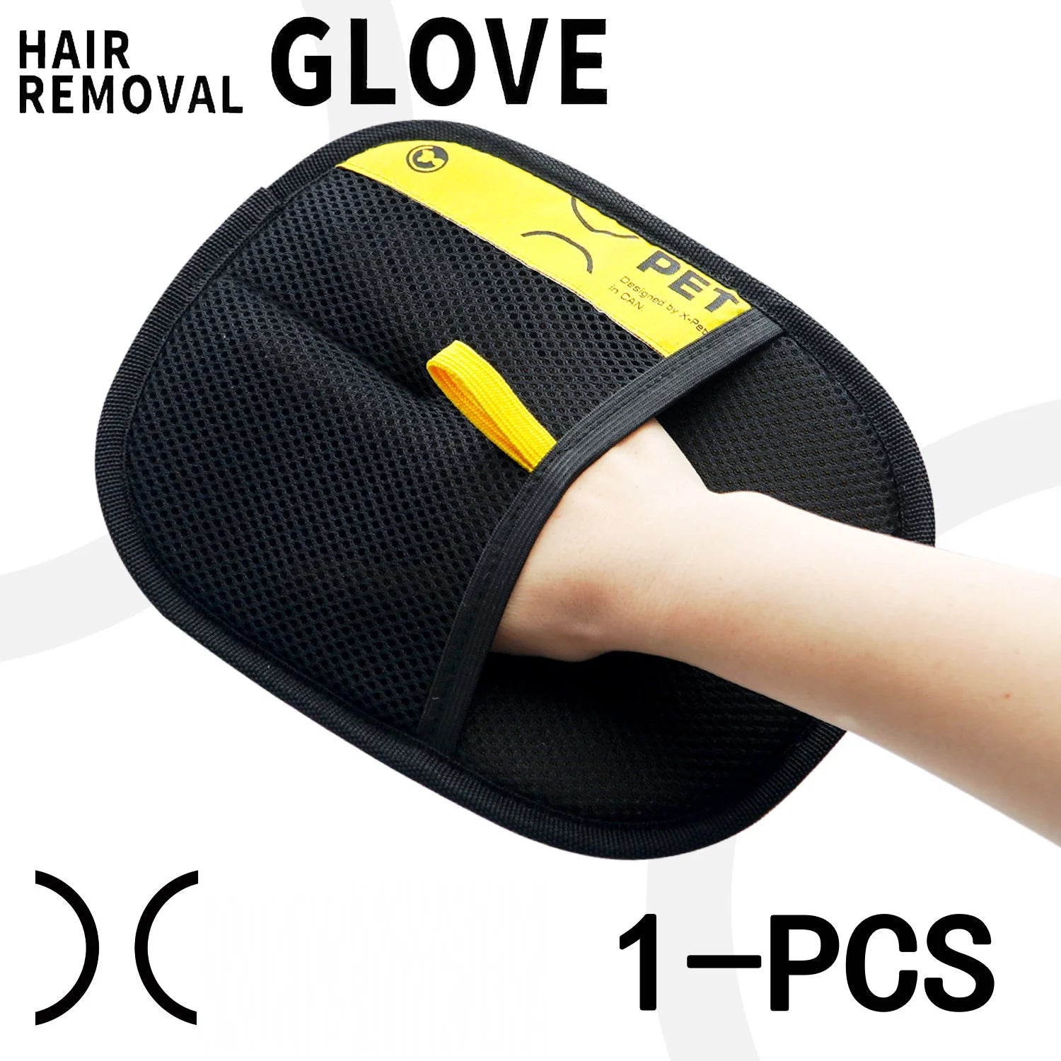 Reusable Pet Hair Remover Glove: Electrostatic Grooming & Lint Brush for Cats & Dogs